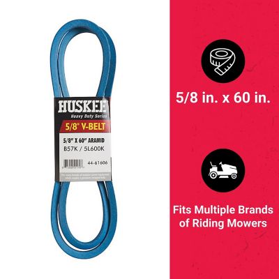 Image showing  0.625 in. x 60 in. Blue Aramid V-Belt