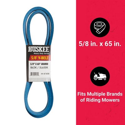 Image showing  0.625 in. x 65 in. Blue Aramid V-Belt