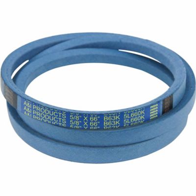 Huskee 0.625 in. x 66 in. Blue Aramid V-Belt