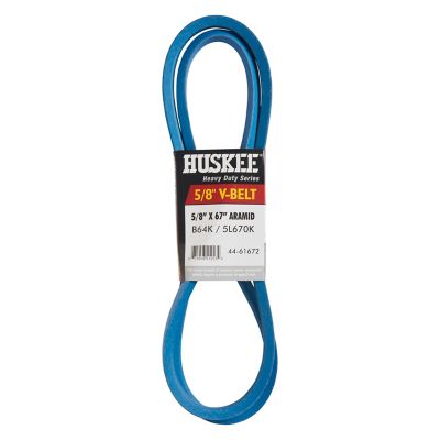 Image showing  0.625 in. x 67 in. Blue Aramid V-Belt