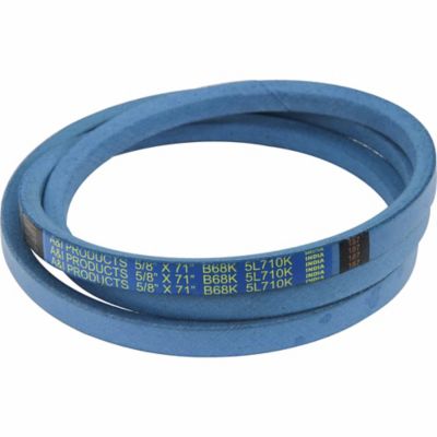 Huskee 0.625 in. x 71 in. Blue Aramid V-Belt