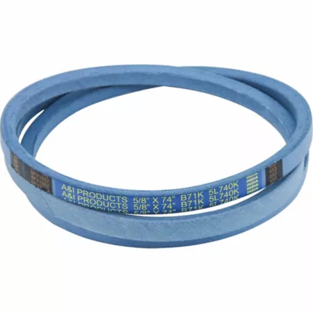 Huskee 0.625 in x 74 in Blue Aramid V-Belt Mower Belts