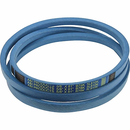 Huskee 0.625 in. x 81 in. Blue Aramid V-Belt