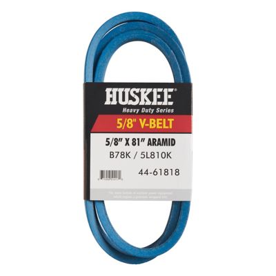 Image showing  0.625 in. x 81 in. Blue Aramid V-Belt