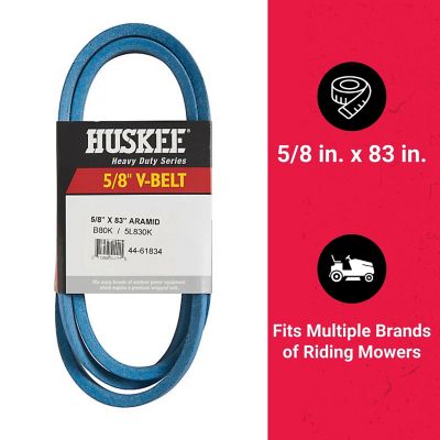 Image showing  0.625 in. x 83 in. Blue Aramid V-Belt