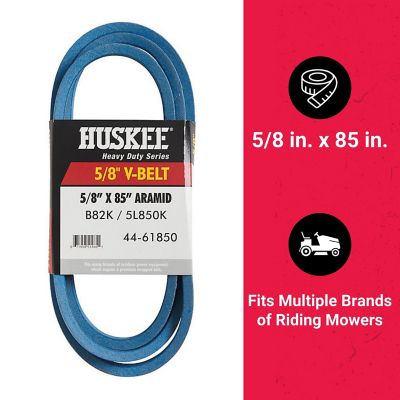 Image showing  0.625 in. x 85 in. Blue Aramid V-Belt