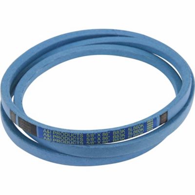 Huskee 0.625 in. x 86 in. Blue Aramid V-Belt