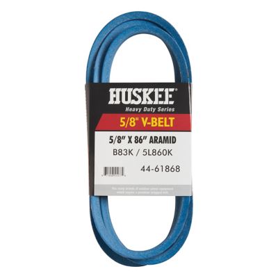 Image showing  0.625 in. x 86 in. Blue Aramid V-Belt