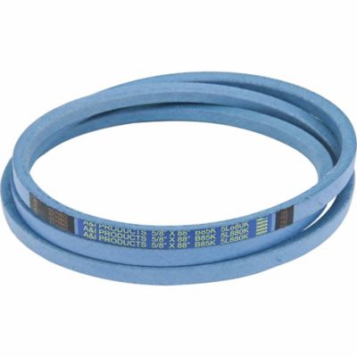 Huskee 0.63 in. x 88 in. Blue Aramid V-Belt