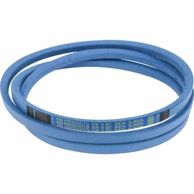 Huskee 0.625 in. x 90 in. Blue Aramid V-Belt