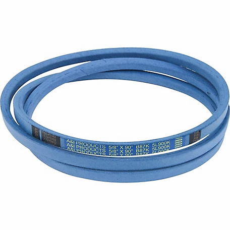 Huskee 0.625 in. x 90 in. Blue Aramid V-Belt