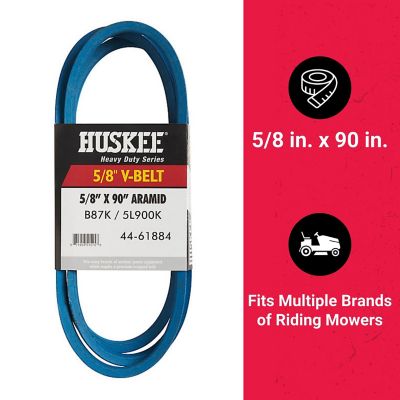 Image showing  0.625 in. x 90 in. Blue Aramid V-Belt