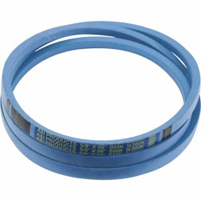 Image showing  0.625 in. x 98 in. Blue Aramid V-Belt