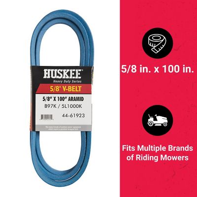 Image showing  0.625 in. x 100 in. Blue Aramid V-Belt