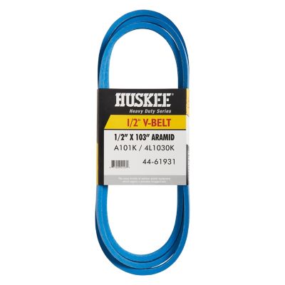 Image showing  0.5 in. x 103 in. Blue Aramid V-Belt