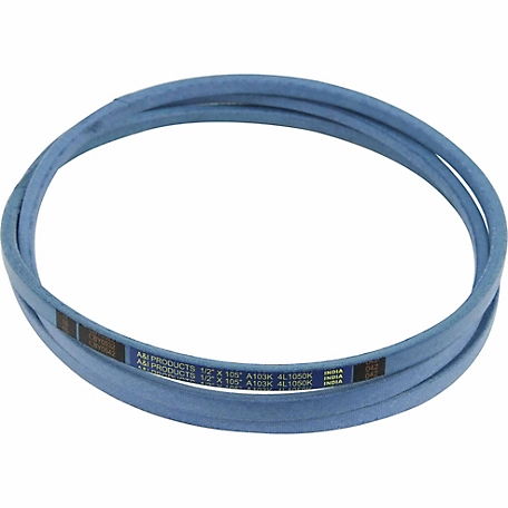 Huskee 0.5 in. x 105 in. Blue Aramid V-Belt