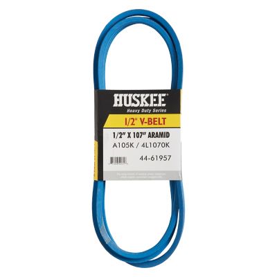 Image showing  0.5 in. x 107 in. Blue Aramid V-Belt