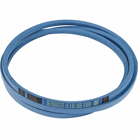 Huskee 0.5 in. x 95 in. Blue Aramid V-Belt