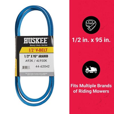 Image showing  0.5 in. x 95 in. Blue Aramid V-Belt