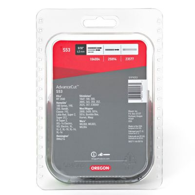 Image showing  14 in. S53 AdvanceCut Chainsaw Chain, 3/8 in. Pitch, 0.050 in. Gauge, 53 Drive Links