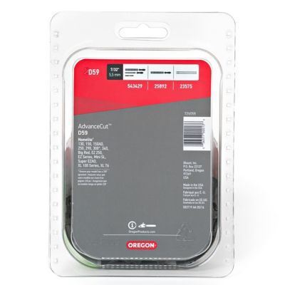 Image showing 16 in. D59 AdvanceCut Chainsaw Chain, 3/8 in. Pitch, 0.050 in. Gauge, 59 Drive Links