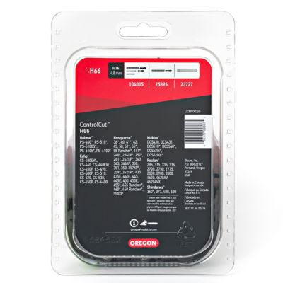 Image showing 16 in. H66 ControlCut Chainsaw Chain, 0.325 in. Pitch, 0.050 in. Gauge, 66 Drive Links