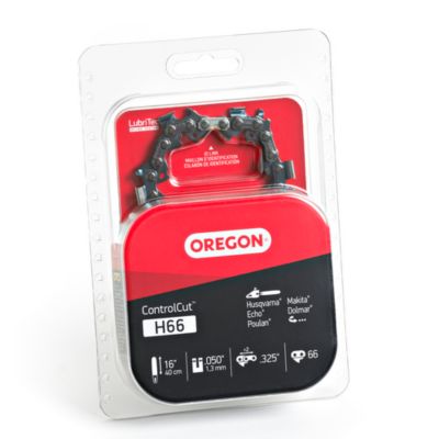 Image showing 6 th 16 in. H66 ControlCut Chainsaw Chain, 0.325 in. Pitch, 0.050 in. Gauge, 66 Drive Links