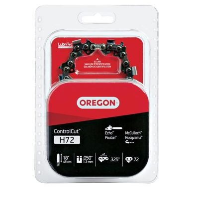 Oregon 18 in. ControlCut Chainsaw Chain, 0.325 in. Pitch, 0.050 in. Gauge, 72 Drive Links