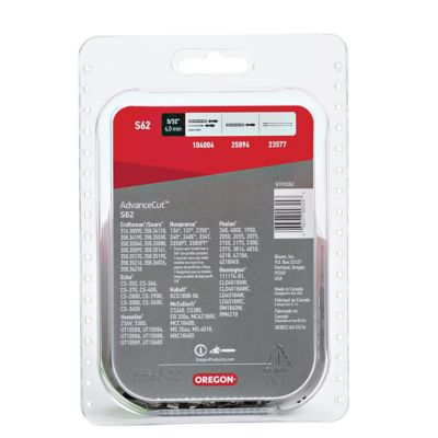 Image showing  18 in. AdvanceCut Chainsaw Chain, 3/8 in. Pitch, 0.050 in. Gauge, 62 Drive Links