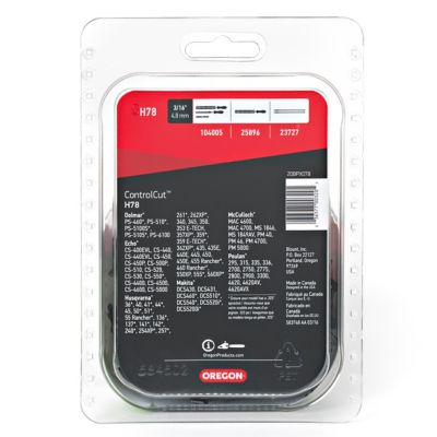 Image showing  20 in. ControlCut Chainsaw Chain, 3/8 in. Pitch, 0.050 in. Gauge, 78 Drive Links