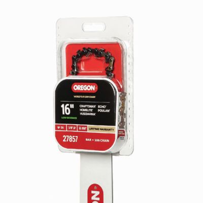 Image showing  16 in. Chainsaw Bar and Chain Combo, 3/8 in. Pitch, 0.050 in. Gauge, 56 Drive Links