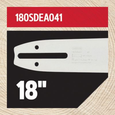 Image showing 6 th Oregon 18 in. Chainsaw Bar and Chain Combo, 3/8 in. Pitch, 0.050 in. Gauge, 62 Drive Links