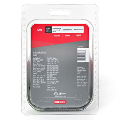 Image showing  18 in. AdvanceCut Chainsaw Chain, 3/8 in. Pitch, 0.050 in. Gauge, 60 Drive Links, S60