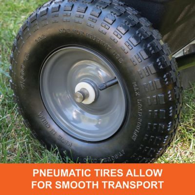 Image showing 7 th Agri-Fab 175 lb. Capacity 40,000 sq. ft., 42 in. Poly Pro Tow Drop Spreader