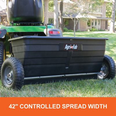 Image showing 8 th Agri-Fab 175 lb. Capacity 40,000 sq. ft., 42 in. Poly Pro Tow Drop Spreader