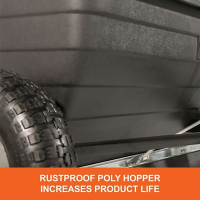 Image showing 9 th Agri-Fab 175 lb. Capacity 40,000 sq. ft., 42 in. Poly Pro Tow Drop Spreader