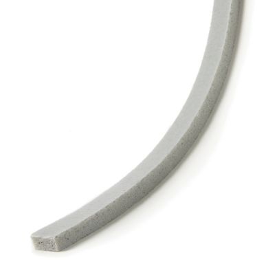 Image showing  Vinyl Foam Weather-Strip Tape, Grey, 3/16 in. x 3/8 in. x 17 ft., Fits Gaps 1/4-1/8 in.
