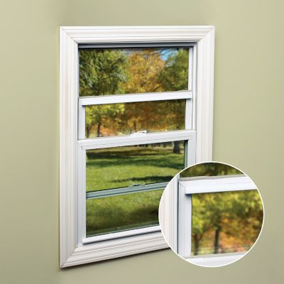 Image showing  Vinyl Foam Weather-Strip Tape, Grey, 3/16 in. x 3/8 in. x 17 ft., Fits Gaps 1/4-1/8 in.