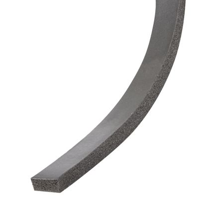 Image showing  Rubber Foam Self-Stick Weather Seal, Black, 5/16 in. x 3/4 in. x 10 ft., Fits Gaps Between 9/16 and 1/4 in.