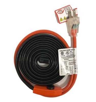 Image showing  12 ft. Automatic Electric Water Pipe Heat Cable Kit