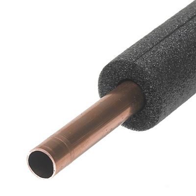 Frost King Pre-Slit Tubular Polyethylene Foam Pipe Insulation for 3/4 in. Copper or 1/2 in. Iron Pipes, 3/8 in. Thick