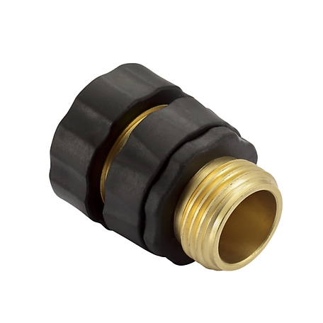 GroundWork 3/4 in. Male-Female Quick Hose Connector
