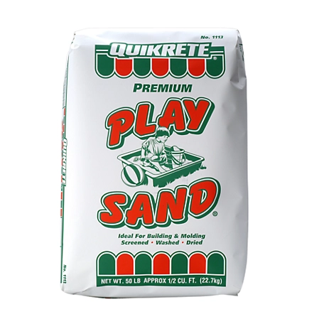 Quikrete Premium Play Sand for Sandboxes, Tan, 50 lb.