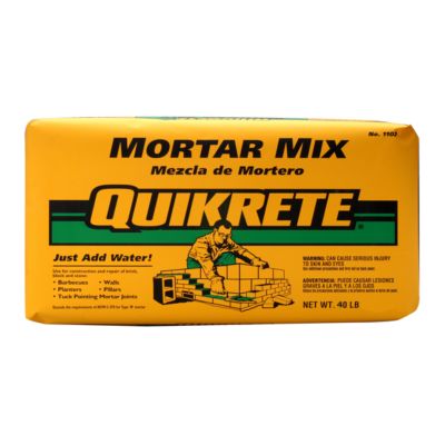 Quikrete 60 lb. Mortar Cement Mix, Gray
