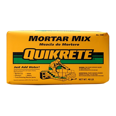 Quikrete 60 lb. Mortar Cement Mix, Gray