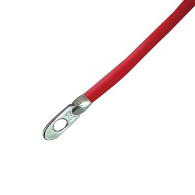 Image showing  20 in. 2-Gauge Top Post Battery Cable, Red