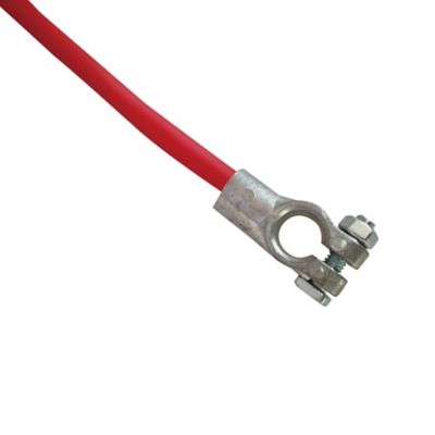 Image showing 5 th Traveller 20 in. 2-Gauge Top Post Battery Cable, Red