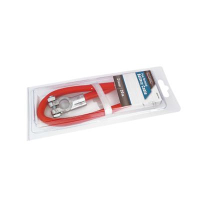 Image showing 8 th Traveller 20 in. 2-Gauge Top Post Battery Cable, Red