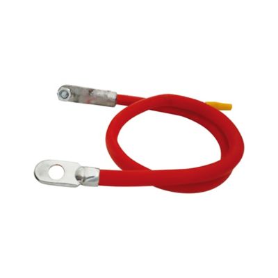 Image showing  25 in. 2-Gauge Post Terminal Battery Cable, Red