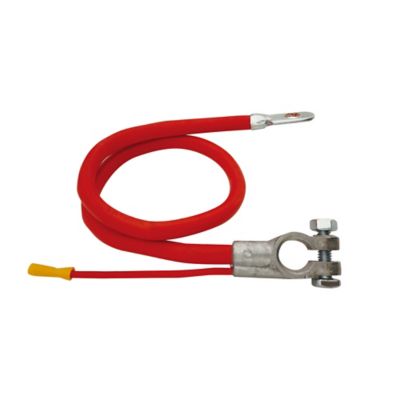 Image showing 5 th Traveller 25 in. 2-Gauge Post Terminal Battery Cable, Red